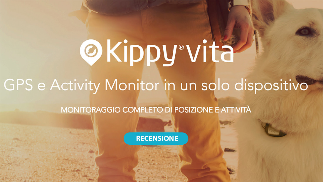 Kippy Vita: GPS e Activity Monitor per il cane ed il gatto [Recensione]